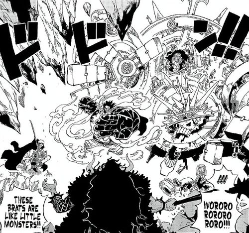 海賊王1001話 凱多被群毆,大媽沒(méi)人理